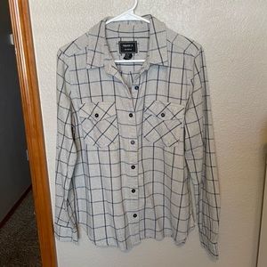 Grey plaid shirt